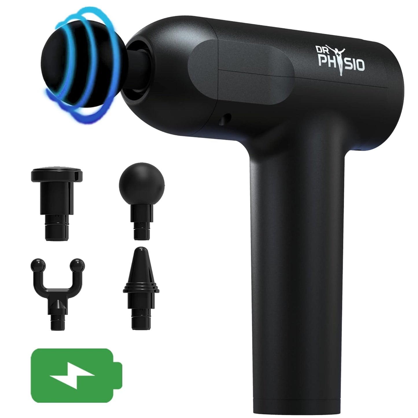 Dr Physio Supervolt Go 1023 Pro rechargeable massage gun