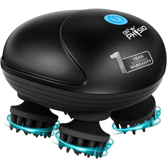 
Dr Physio USA Head and Scalp Massager 1036 black rechargeable handheld