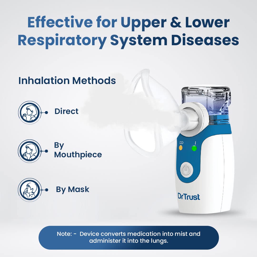 Dr Trust 411 portable nebulizer accessories


