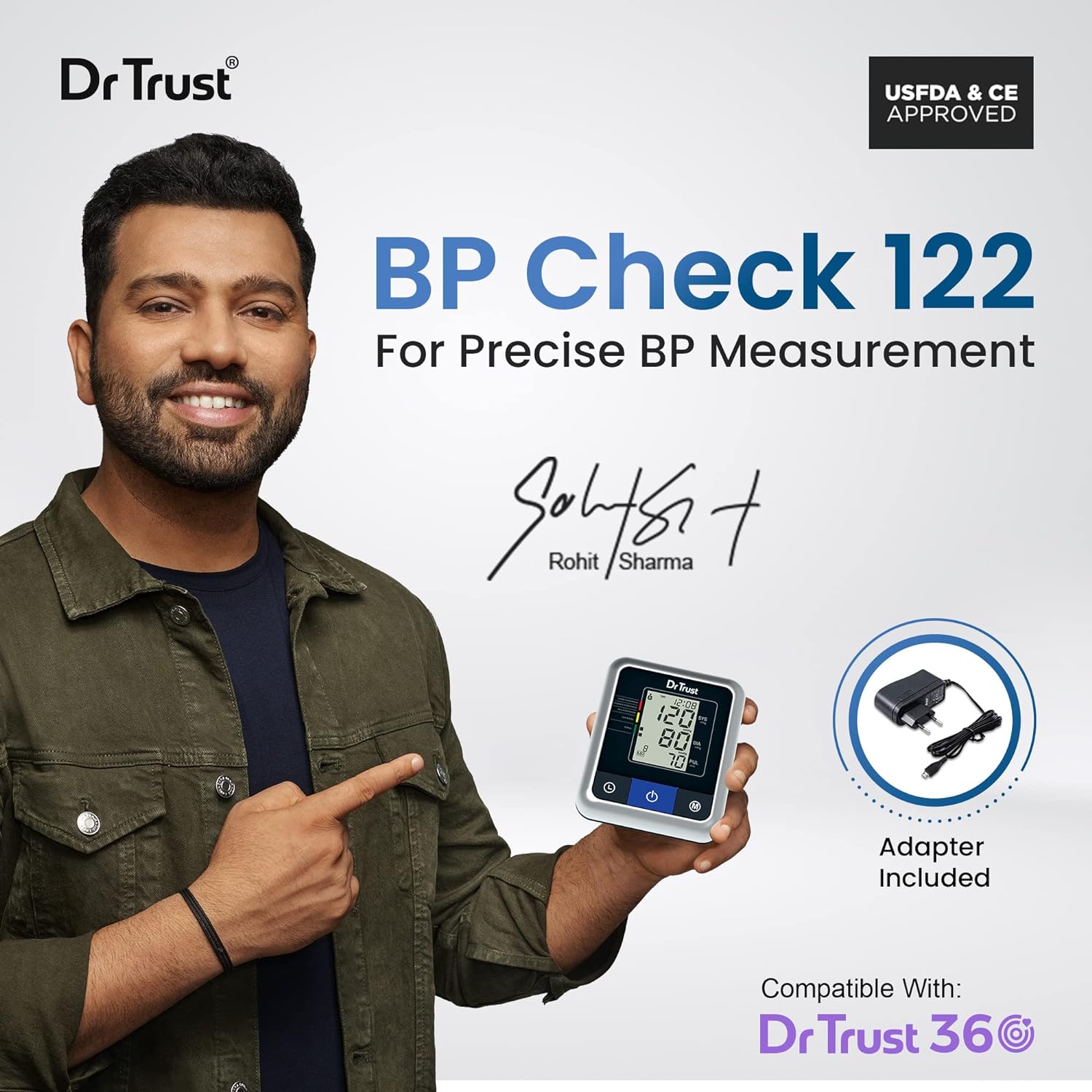 Dr Trust BP Monitor 122 automatic digital blood pressure monitor

