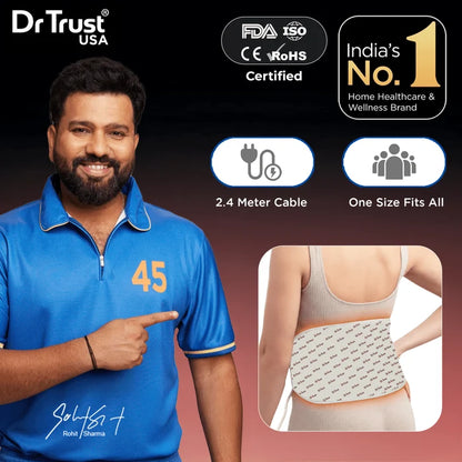 Dr Trust ThermoRelief Heating Pad 3101 with controller and soft fabric cover