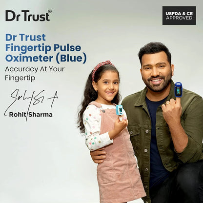 Dr Trust USA 214 pulse oximeter rotatable multidirectional LED display