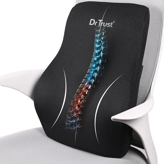 Dr Trust USA 3216 orthopaedic back rest support pillow for office chair