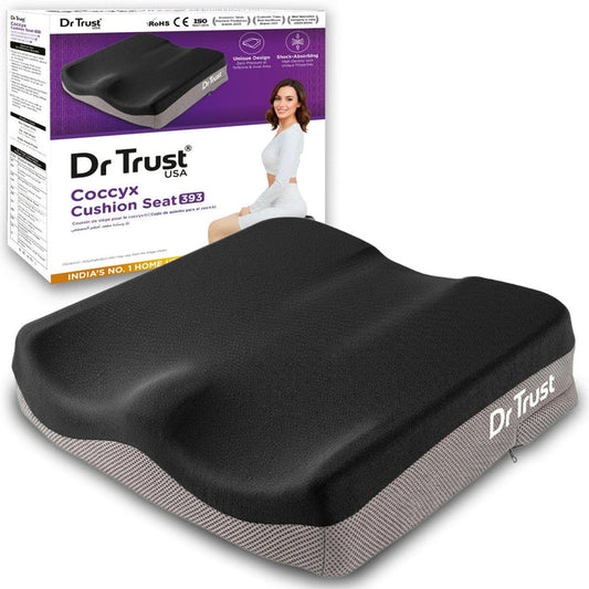 Dr Trust USA 393 coccyx cushion for tailbone and lower back support