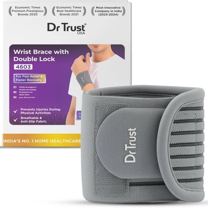 Dr Trust USA 4603 wrist support brace with double lock compression