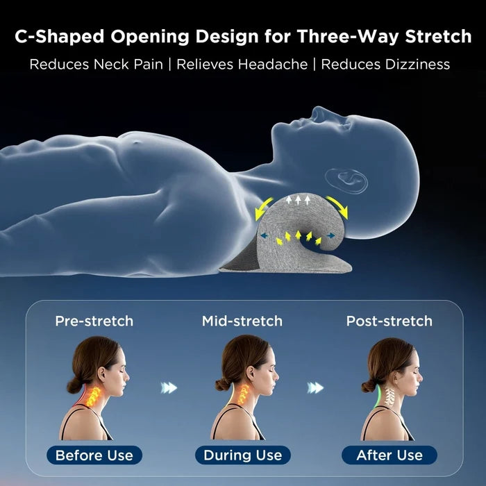 Dr Trust USA Neck Stretcher 366 ergonomic cervical support design