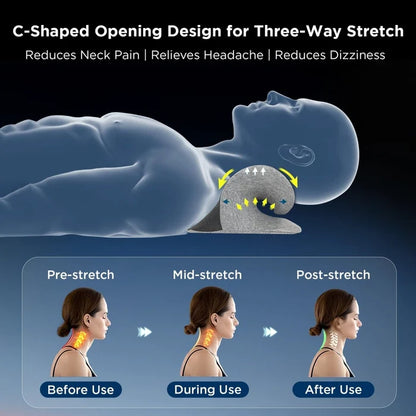 Dr Trust USA Neck Stretcher 366 ergonomic cervical support design