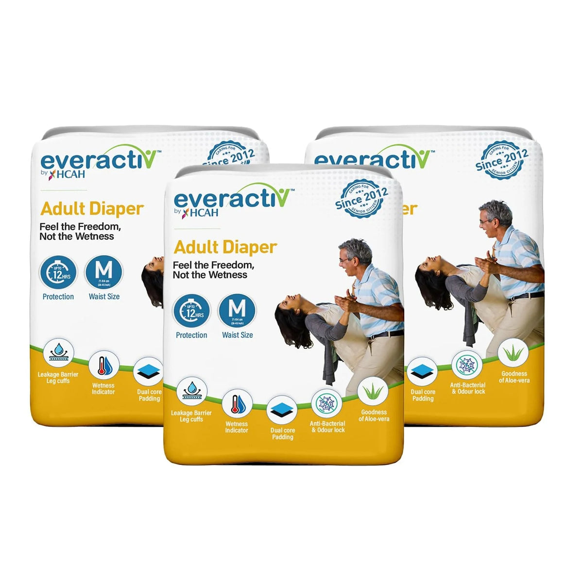 EverActiv Adult Diapers Pant Style Pack of 12