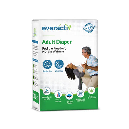 EverActiv adult diaper dual-core absorbent padding
