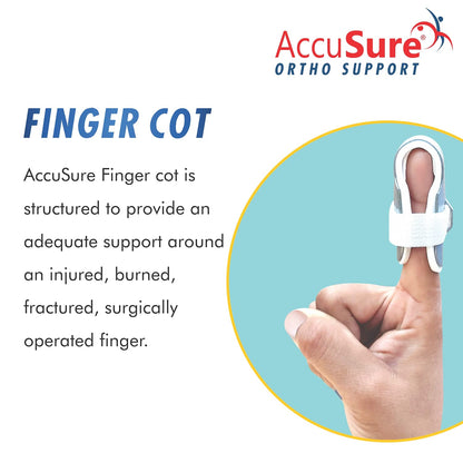 AccuSure Finger Cot Splint F2