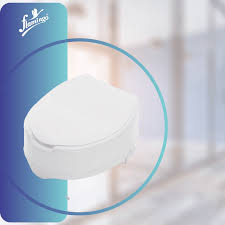 Flamingo 6 Inch Elevated Toilet Seat