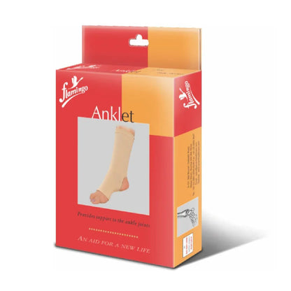 Flamingo Anklet Large anatomical ankle support with compression