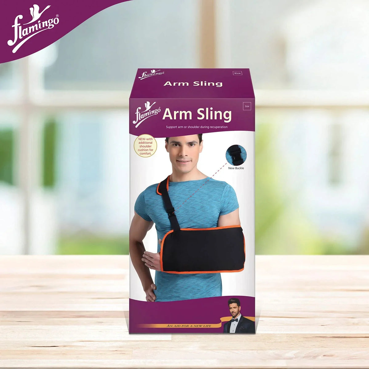 Flamingo Arm Sling Large adjustable shoulder pad