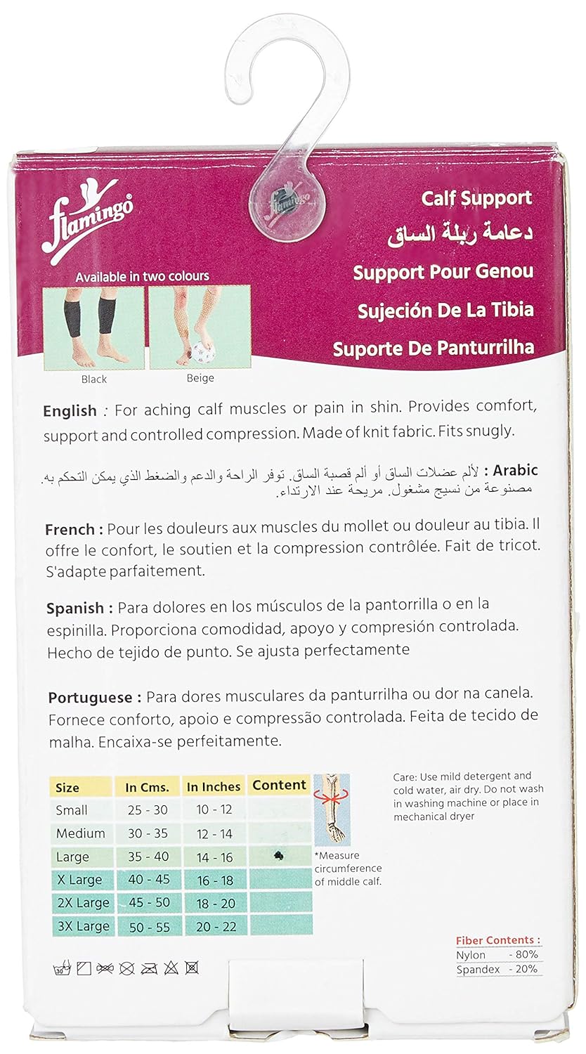 Flamingo Calf Muscle Support Medium for daily activity and exercise