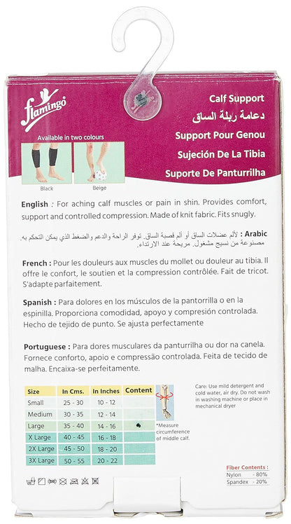 Flamingo Calf Muscle Support Medium for daily activity and exercise