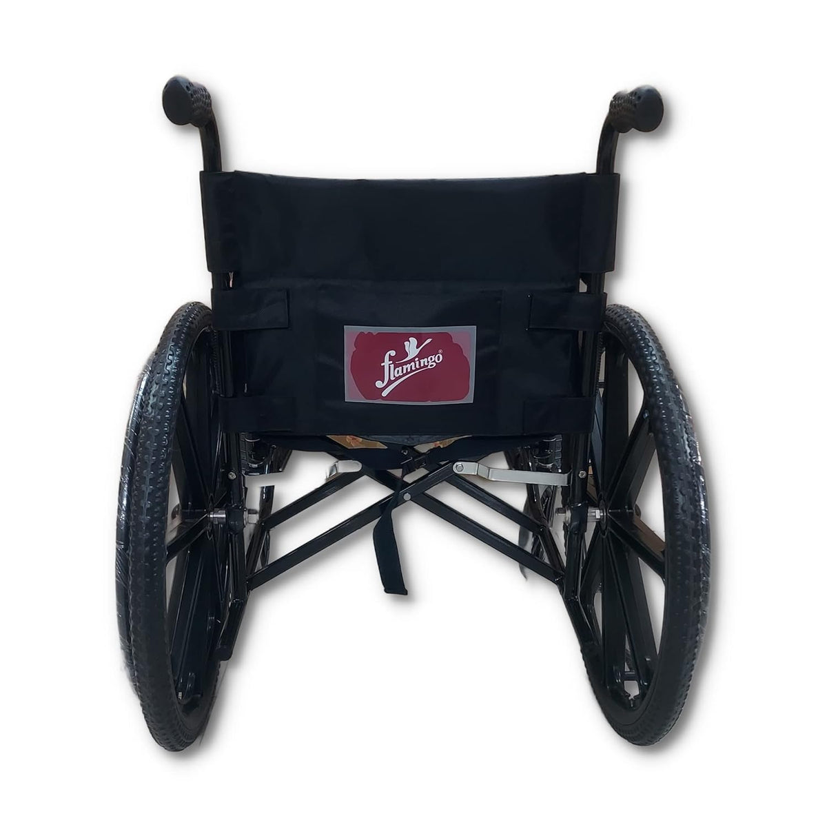 Flamingo Classic Basic Wheelchair with 18 inch seat and steel frame