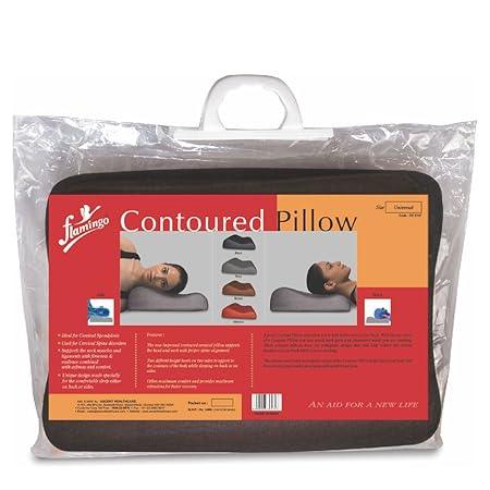 Flamingo Contoured Pillow Universal orthopaedic neck support pillow