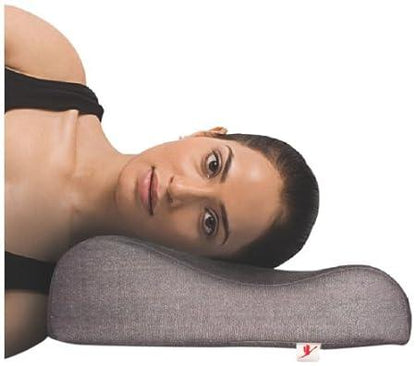 Flamingo Contoured Pillow ergonomic curved design for neck support