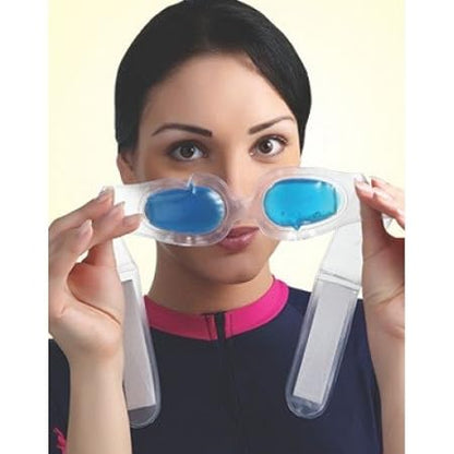 Flamingo Cool Eyes reusable cooling eye mask for tired and strained eyes