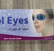 Flamingo Cool Eyes universal cold therapy eye mask with adjustable strap