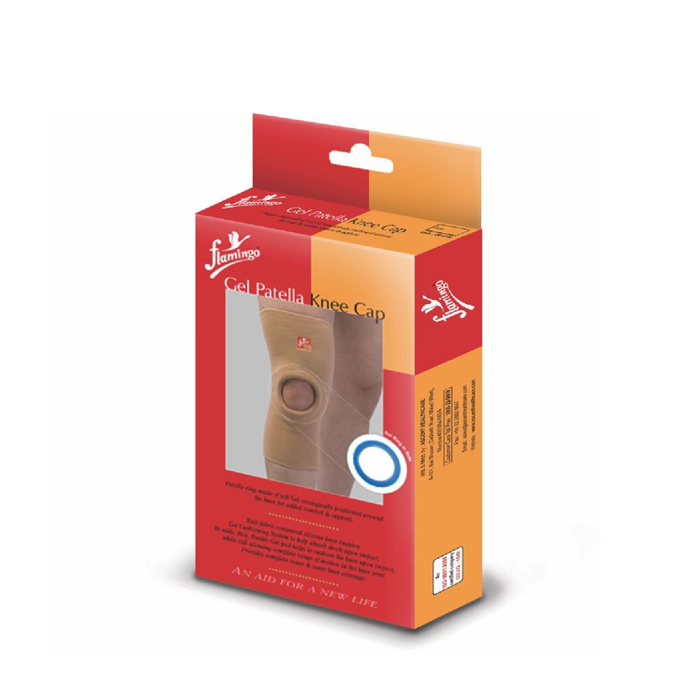 Flamingo Gel Patella Knee Cap XL open patella knee support