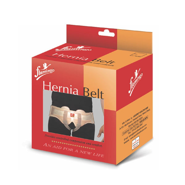 Flamingo Hernia Belt for reducible inguinal hernia support