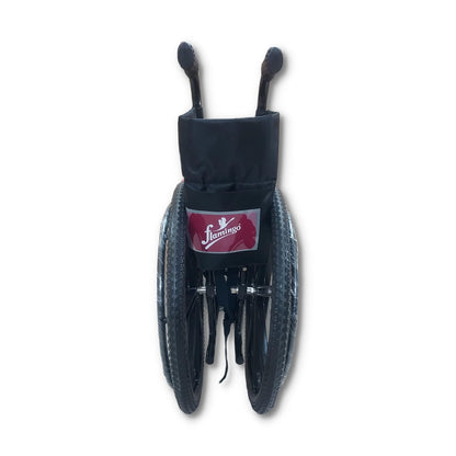 Flamingo foldable wheelchair for elderly patients and mobility support