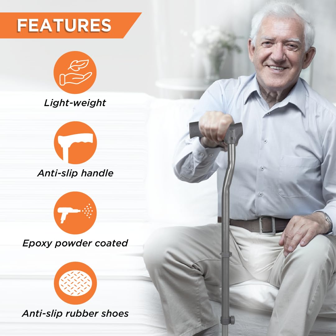 Flamingo tripod walking stick adjustable height