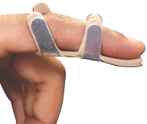 Frog splint for DIP joint injury and fingertip support