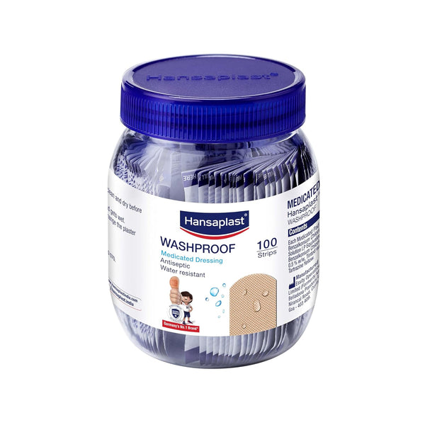 Hansaplast Washproof Plasters 100 strips