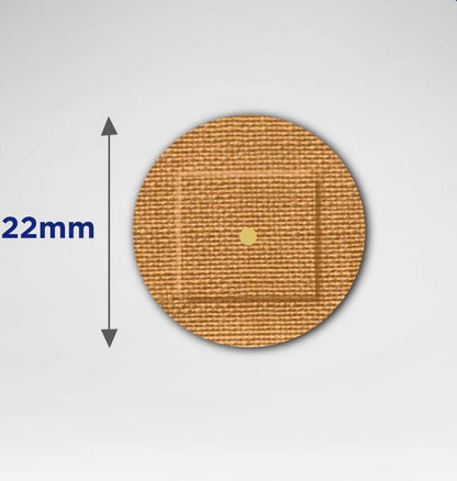 Hansaplast circular spot plaster for small cuts and minor wounds