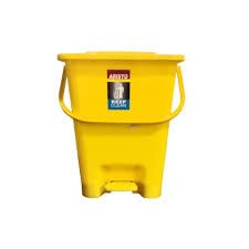 MEDIGUARD hospital waste dustbin portable plastic design