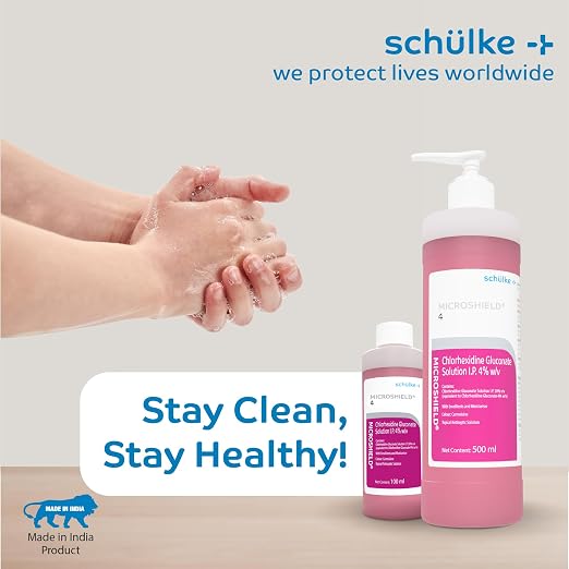 Microshield 4 500ml surgical handwash bottle for hospitals and clinics