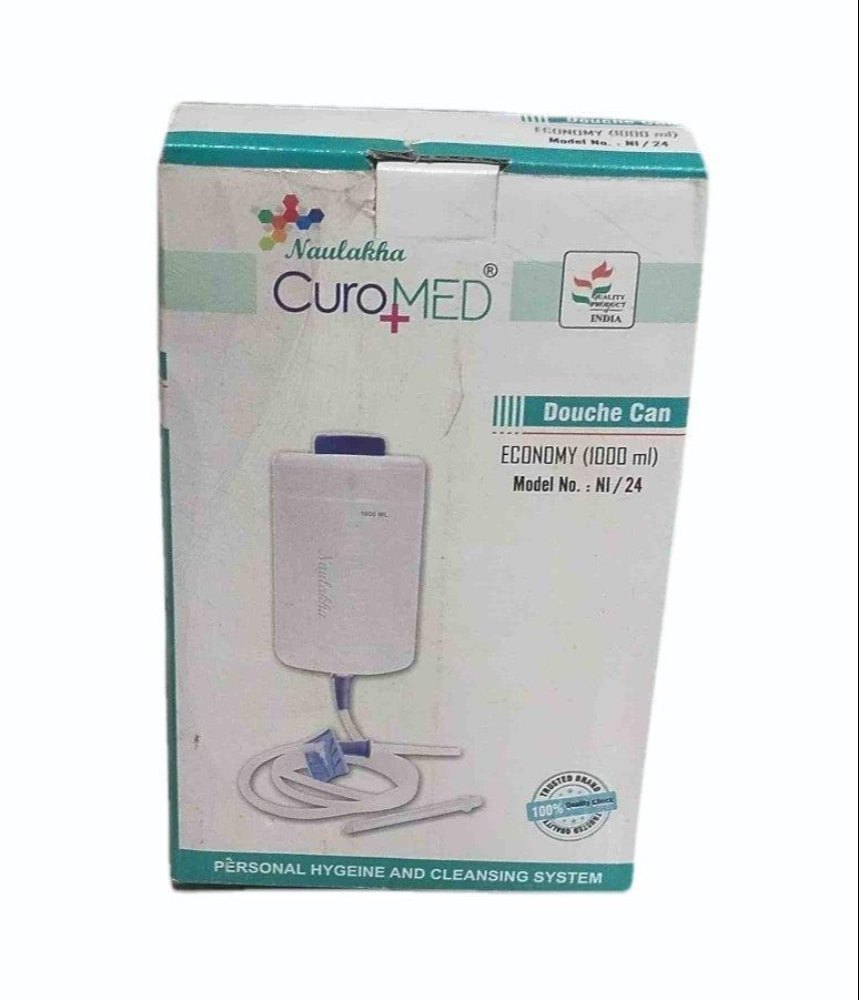 Naulakha CuroMed Plus Douche Can 1000 ml front view