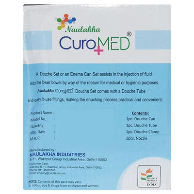 Naulakha CuroMed transparent 1500 ml douche can