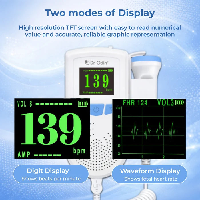 OAD51B Fetal Doppler Color LCD Display