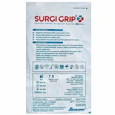 Romsons Surgi-Grip powdered surgical gloves available in sizes 6 to 8