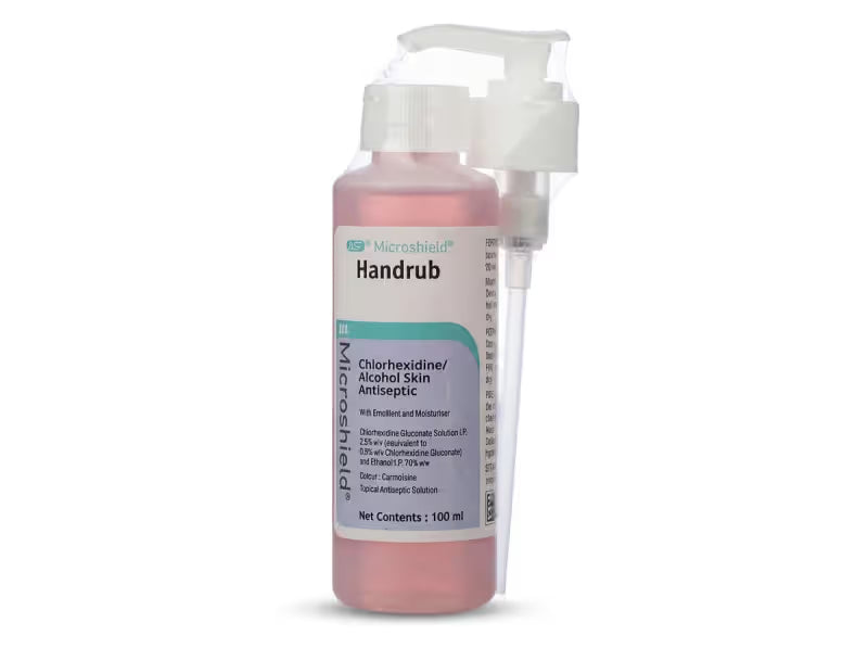 Schülke Microshield Handrub 500ml bottle for hygienic hand disinfection