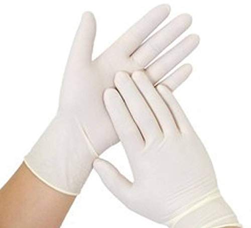 Surgicare disposable surgical rubber gloves box of 25 pairs