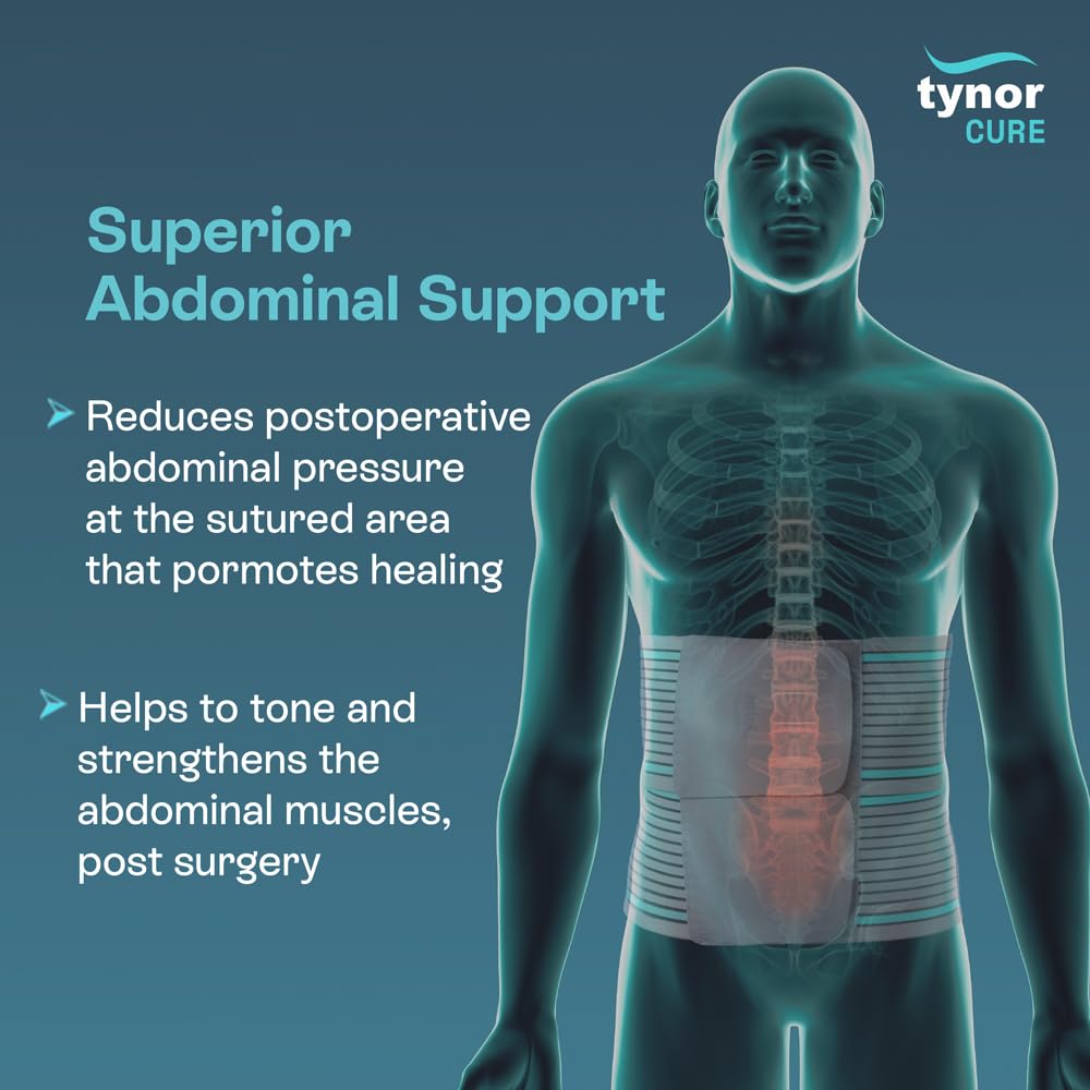 Tynor Abdominal Belt breathable elastic abdominal support