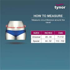 Tynor Abs Wrap Neoprene multi-layer neoprene abdominal support wrap