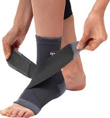 Tynor Ankle Binder anatomical ankle brace with strap