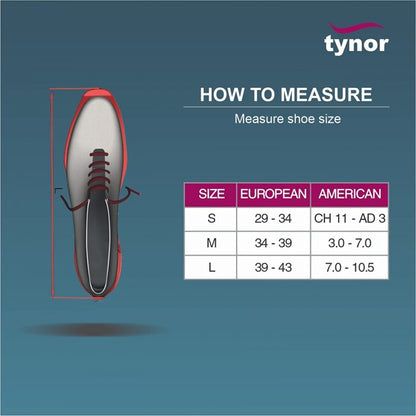 Tynor Arch Support Semi Pro stick-on foot arch support