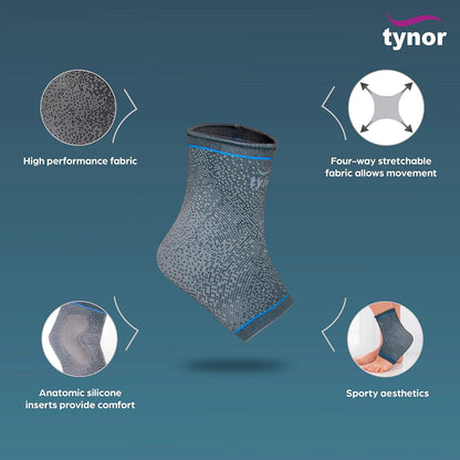 Tynor D18 Ankle Support Urbane silicone ankle support