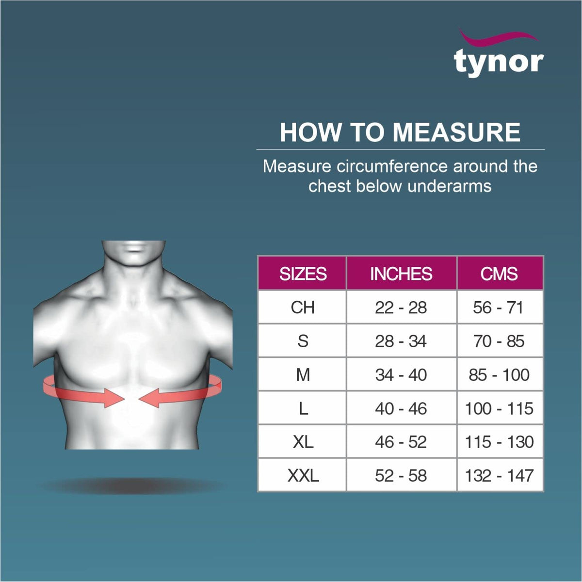 Tynor Pouch Arm Sling Baggy cushioned shoulder pad