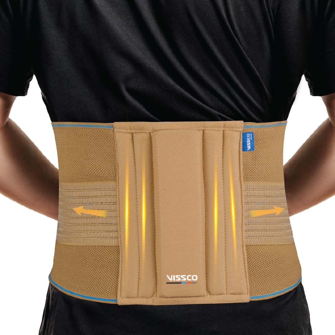 Vissco 0102 Lumbocare Lumbo Sacral Belt grey