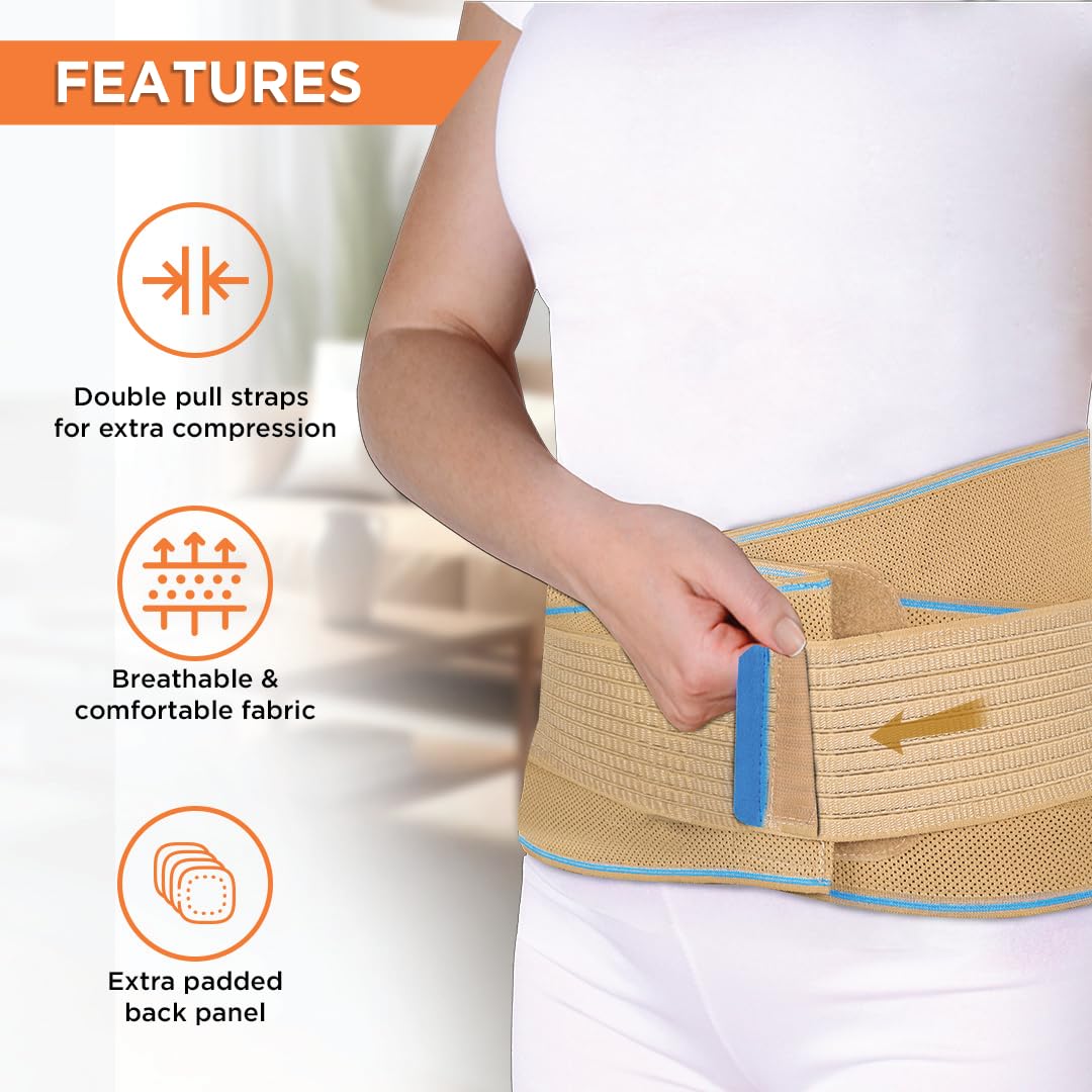 Vissco 0102 Lumbocare dual adjustable strap lumbar support