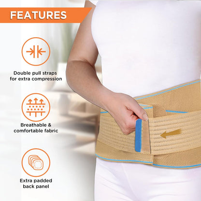 Vissco 0102 Lumbocare dual adjustable strap lumbar support