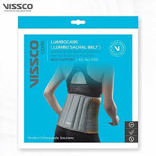 Vissco 0111 Sacro Lumbar Back Belt 10 inch with double adjustable straps