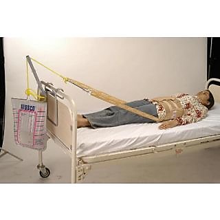 Vissco 0202 Pelvic Traction Kit spreader bar and weight bag system